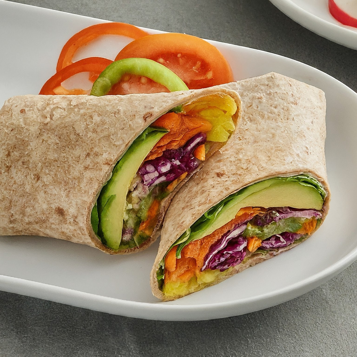 Vibrant Veggie Wrap