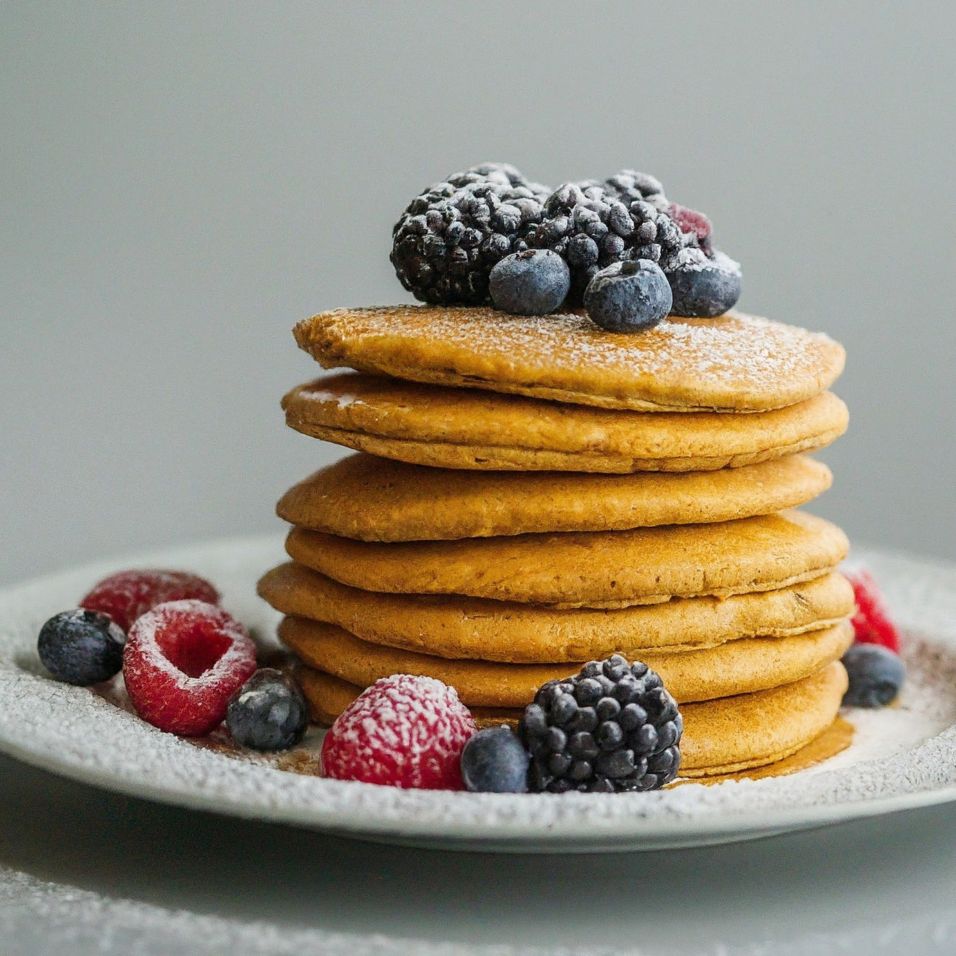 Protein Pancakes with Berries